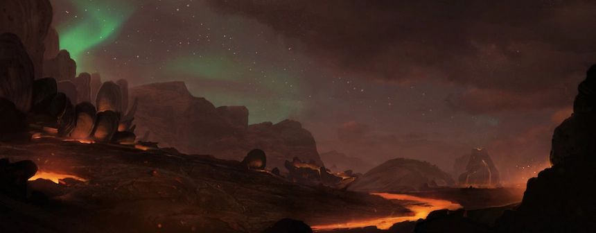 Lava Scene